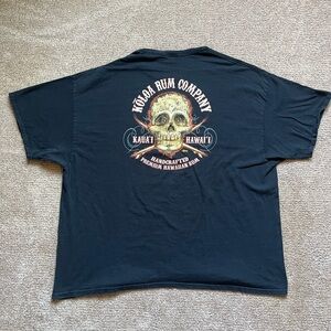 VTG 00’s Koloa Hawaiian Rum Faded Black Tee